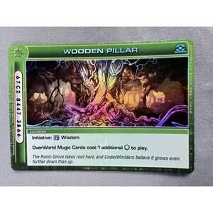 Chaotic Wooden Pillar 232/232 DOP Unlimited Super Rare Location NM/LP